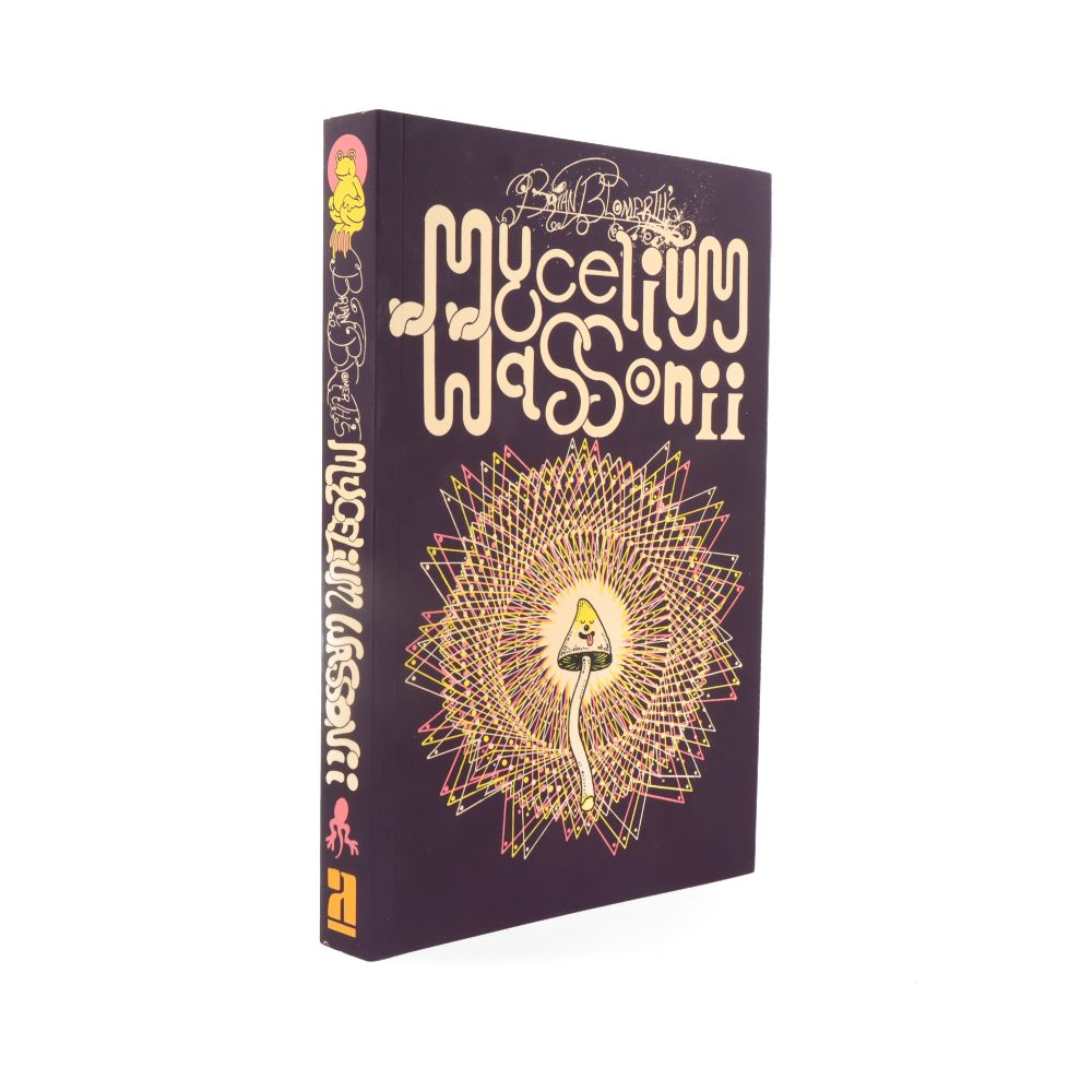 Brian Blomerth's Mycelium Wassonii Art Book - Psychedelic Mushroom Illustration Collection for Home Decor & Gift Giving | Perfect for Art Lovers, Hippie Culture Enthusiasts & Psychedelic Decor