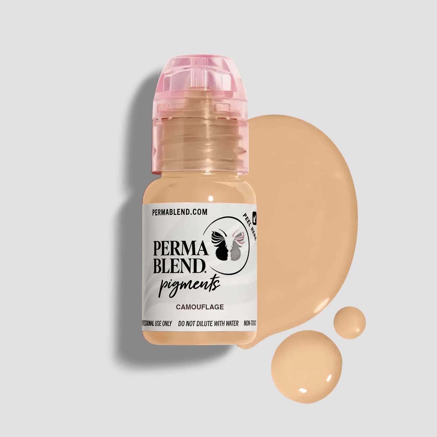 Permablend Camouflage Pigment - High-Quality Makeup & Tattoo Ink for Professional Artists - Perfect for Tattoos, Permanent Makeup, and Special FX
