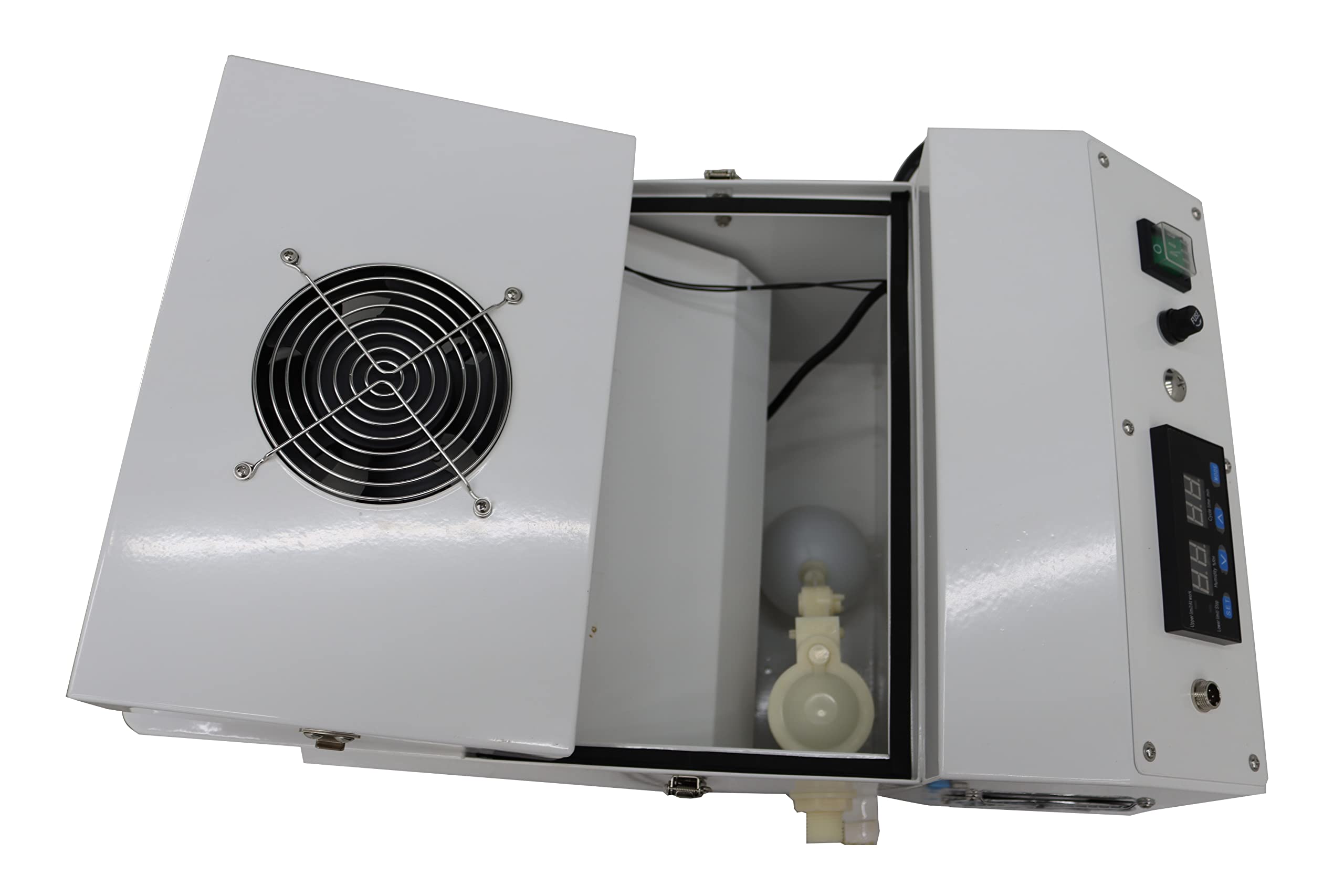 INTBUYING 3KG/H Ultrasonic Humidifier - Commercial & Industrial Grade Cool Mist Maker for Large Rooms, Greenhouses, Warehouses | Portable High-Capacity Humidification for Dry Climates, Plant Nurseries, and Indoor Agriculture