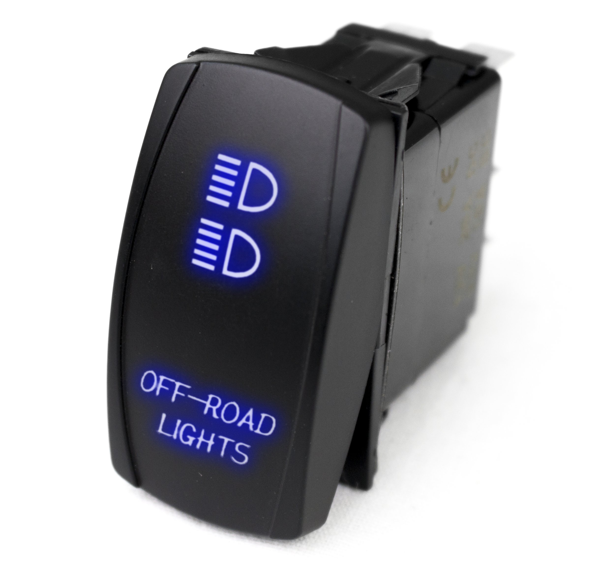 Blue LED Rocker Switch for Off-Road Lights - RSLJ11B