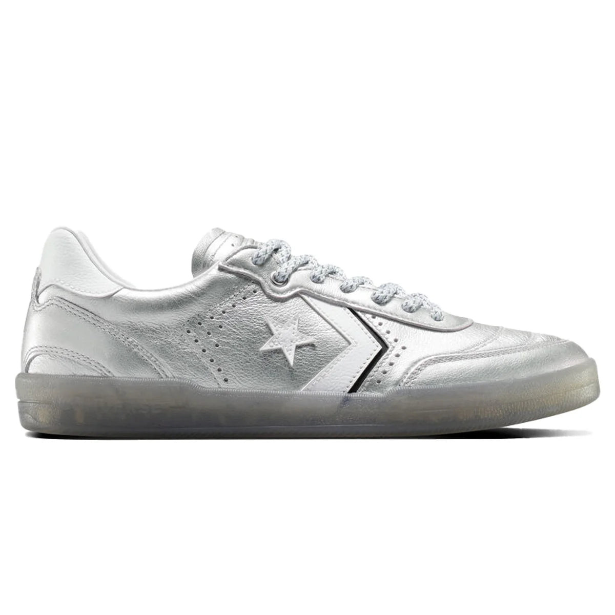 Converse Louie Lopez Pro 2 Ox Skate Shoes - Silver/White/Black - Men's High-Performance Skateboarding Sneakers for Street Style & Casual Wear