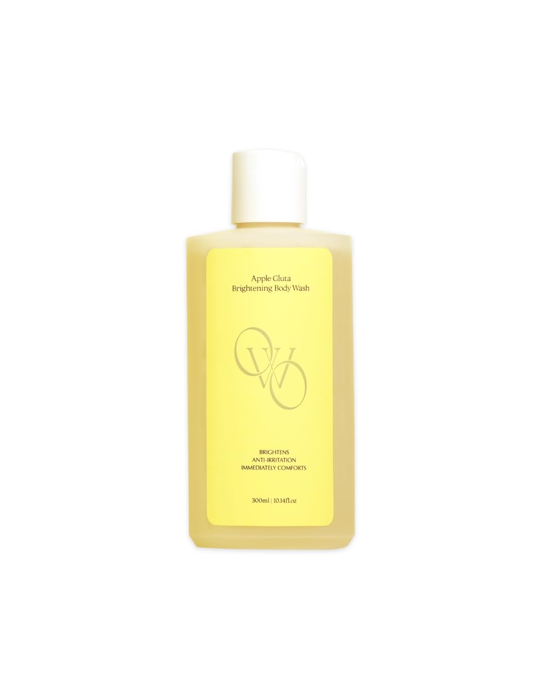 Apple Gluta Brightening Body Wash 300ml (10.14 fl oz) - Skin Whitening & Moisturizing Shower Gel with Glutathione for Even Skin Tone - Perfect for Daily Use, Spa & Skincare Routine
