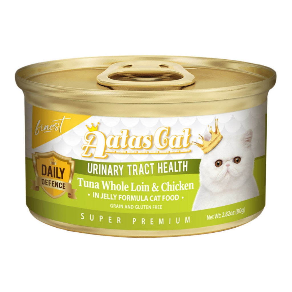 [24-Pack] Aatas Premium Wet Cat Food Variety Bundle - Fruity Feast in Gravy & Diamond Dinner in Jelly - Complete Nutrition for Adult Cats - Perfect for Daily Meals, Weight Management & Picky Eaters