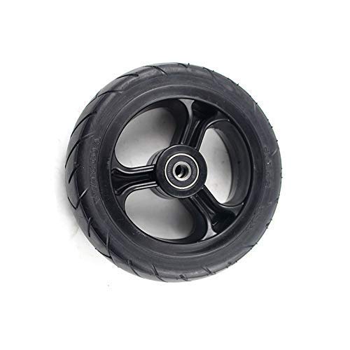 5.5x2 Inch Solid Electric Scooter Tires - Replacement Wheels for Jackhot Carbon Fiber, Fastwheel F0, Dolly Gocart & More - Durable, Puncture-Proof Tires for Commuting, Campus Travel & Urban Mobility