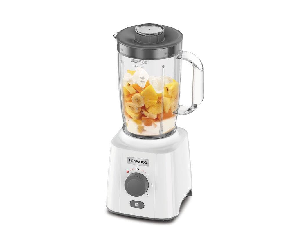 Kenwood 650W Blender - 2L White & Gray for Smoothies & Soups