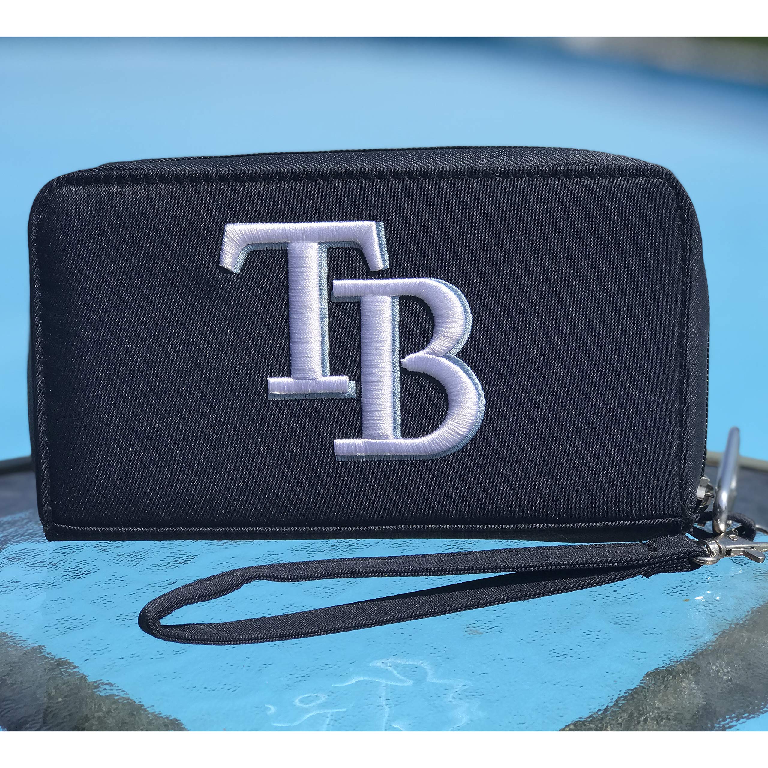 MLB Tampa Bay Rays Deluxe Phone Wallet Case - Slim RFID Blocking Credit Card Holder for iPhone & Android - Perfect for Baseball Games & Everyday Use