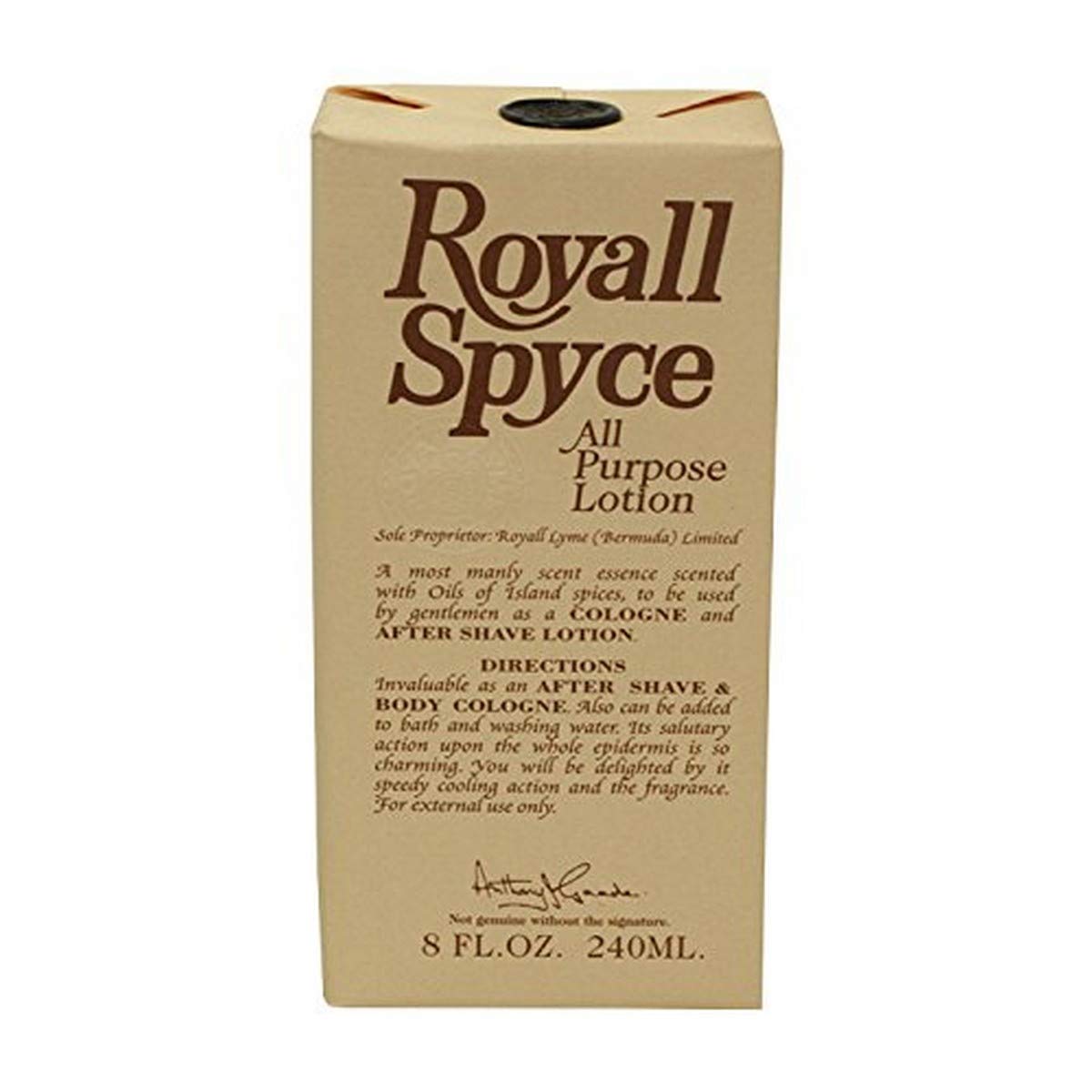 Royall Spyce Cologne for Men by Royall Fragrances - 8 oz Aftershave Lotion | Fresh & Masculine Scent for Daily Wear, Office & Special Occasions