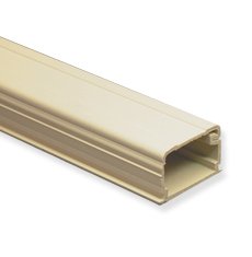 1 1/4''W x 3/4''H x 6'L Raceway Cable Management Channel - 120'BX IV - Perfect for Home & Office Wire Organization, Electrical Installations, and Data Center Cable Routing