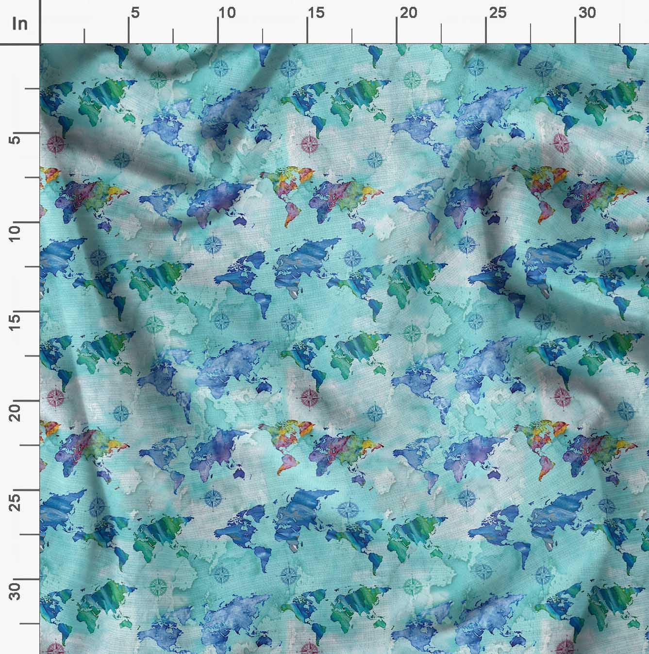 Soimoi Viscose Chiffon Fabric - 42