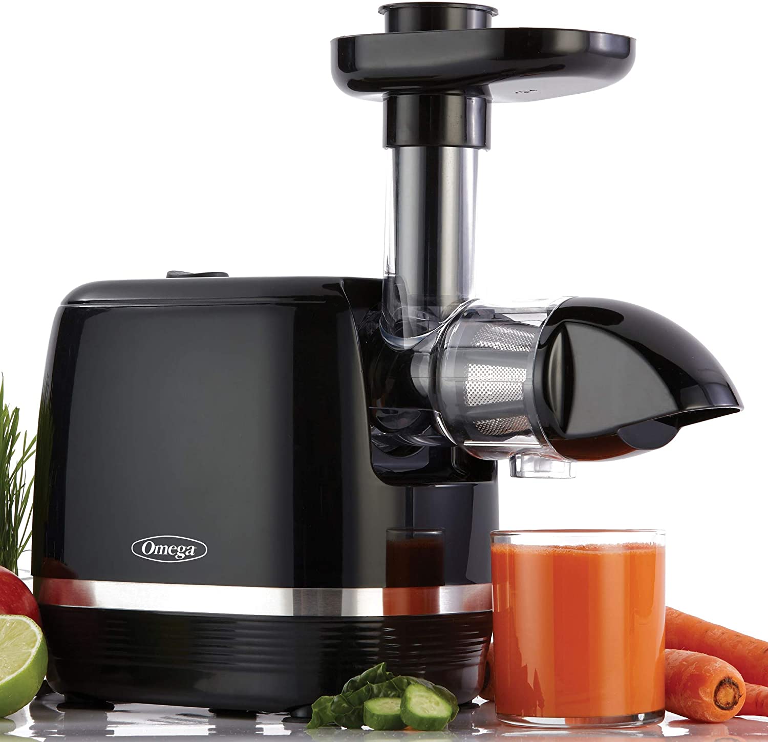 OMEGA Cold Press 365 Juicer H3000D - Certified Refurbished with Home Essentials Warranty | Slow Masticating Juicer for Fruits & Vegetables | Perfect for Healthy Juicing at Home