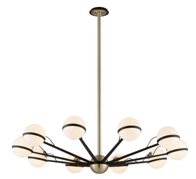Elegant Thai Chandelier - Handcrafted Crystal Ceiling Light Fixture for Dining Room, Living Room & Bedroom Decor