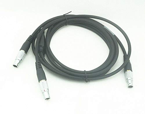 Original GE V58 Replacement Data Cable for Leica Total Station 409684 - Durable Charging & Data Transfer Cord for Surveying Equipment (Works with TS06/TS09/TS15 Models) - Perfect for Construction Sites & Land Surveying Projects