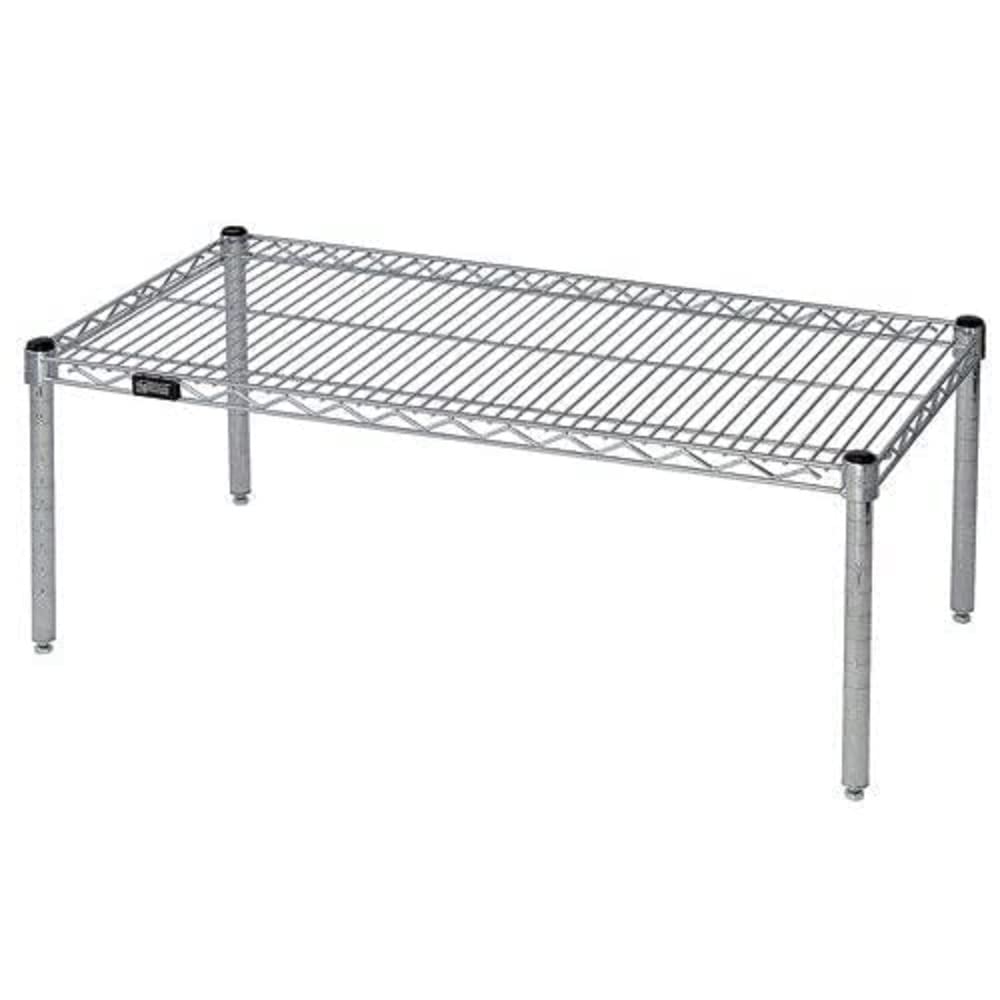 Quantum Storage Systems 244814PC Heavy Duty Chrome Shelf Platform Rack - 24