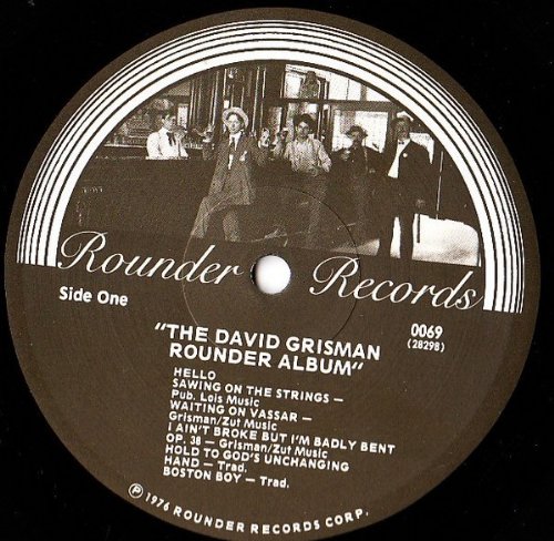 David Grisman - The David Grisman Rounder Album - Bluegrass & Folk Music CD - Rounder Records 0069 - Perfect for Collectors and Music Enthusiasts