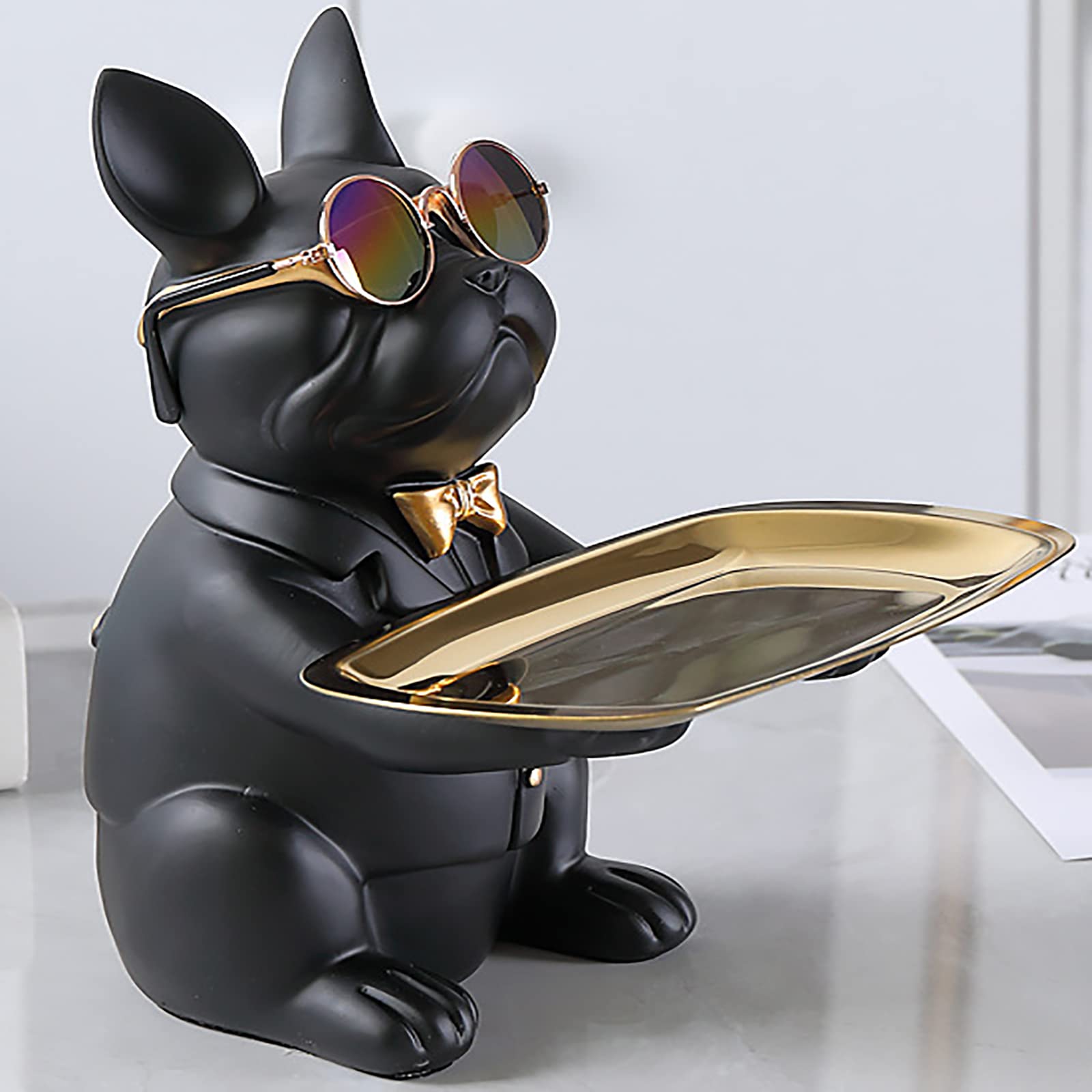 French Bulldog Sculpture Statue - Yoga Brown 3