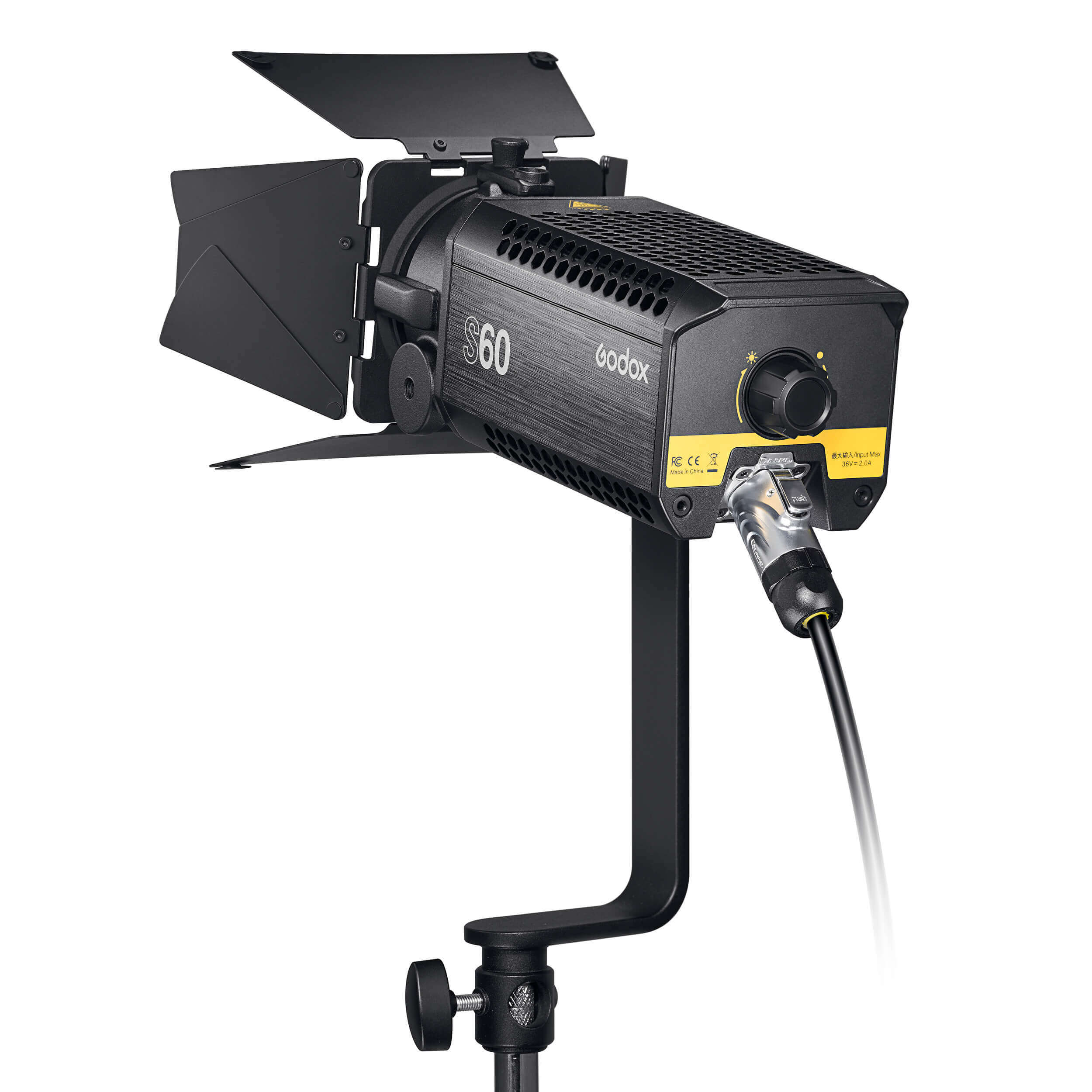 60W Daylight Balanced LED Light Kit - Focusable Studio Lighting for Photography, Videography & YouTube Content Creation