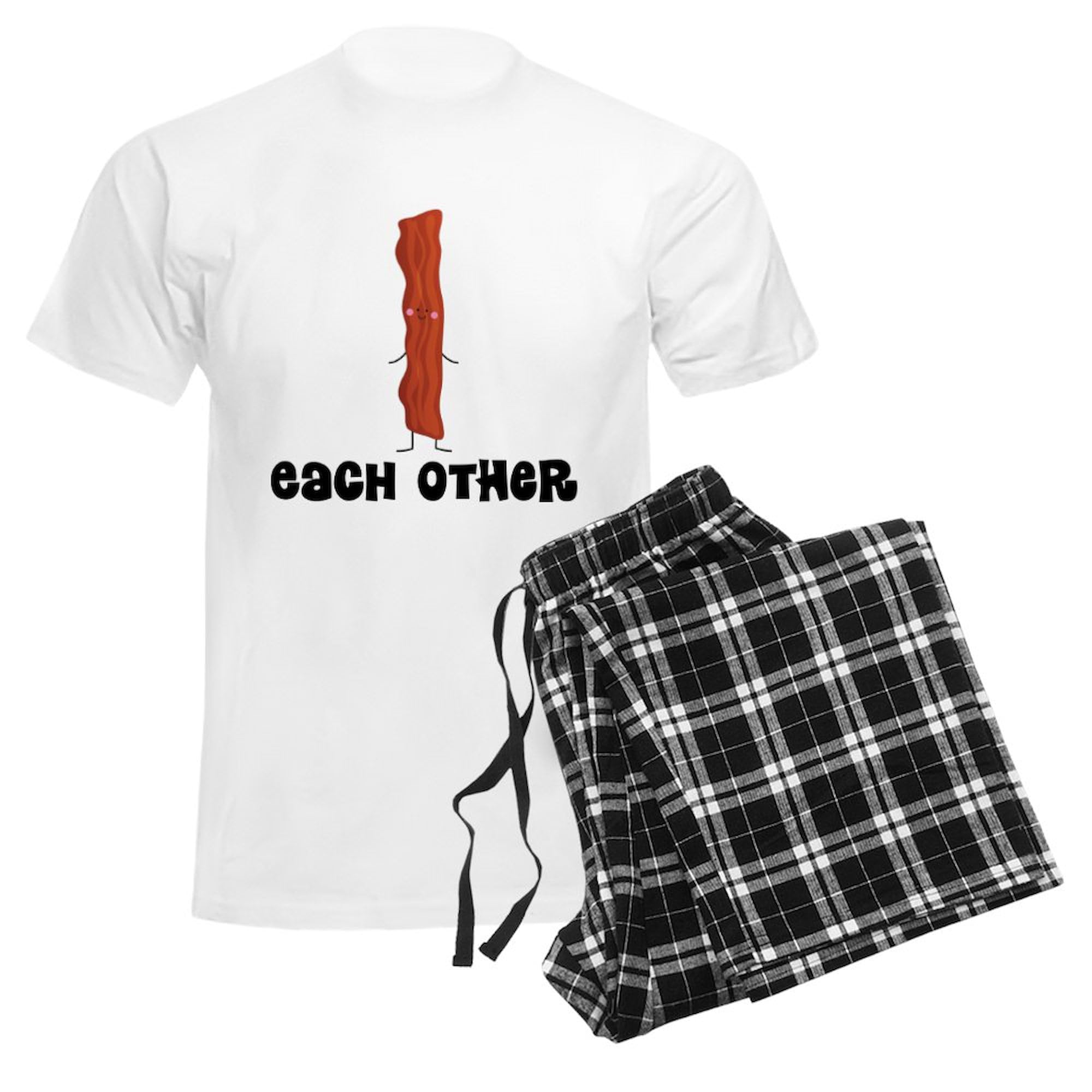 Bacon and Egg Couples Pajama Set for Men - Funny Matching Sleepwear, Comfortable Cotton PJs for Couples & Best Friends | Perfect for Valentine's Day, Anniversary Gifts & Cozy Movie Nights