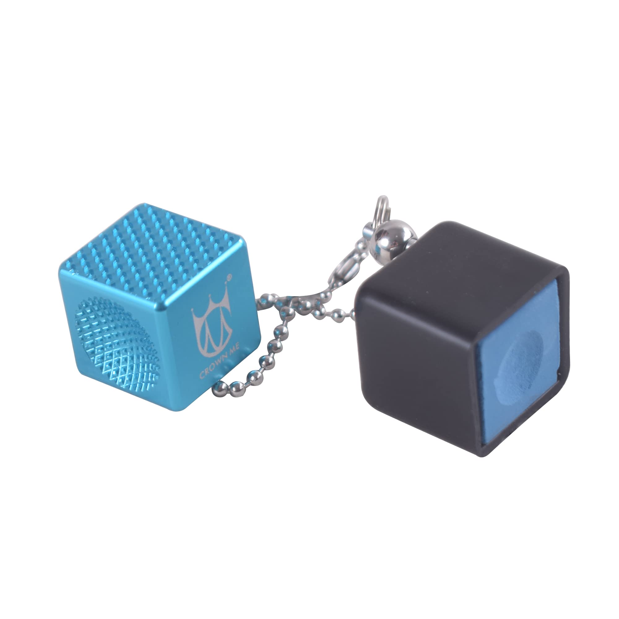 Premium Billiard Pool Cue Tip Tool Cube - Professional Cue Tip Repair Tool & Chalk Holder | Essential Billiard Accessories for Pool Players & Enthusiasts | Perfect for Home Game Rooms & Professional Tournaments