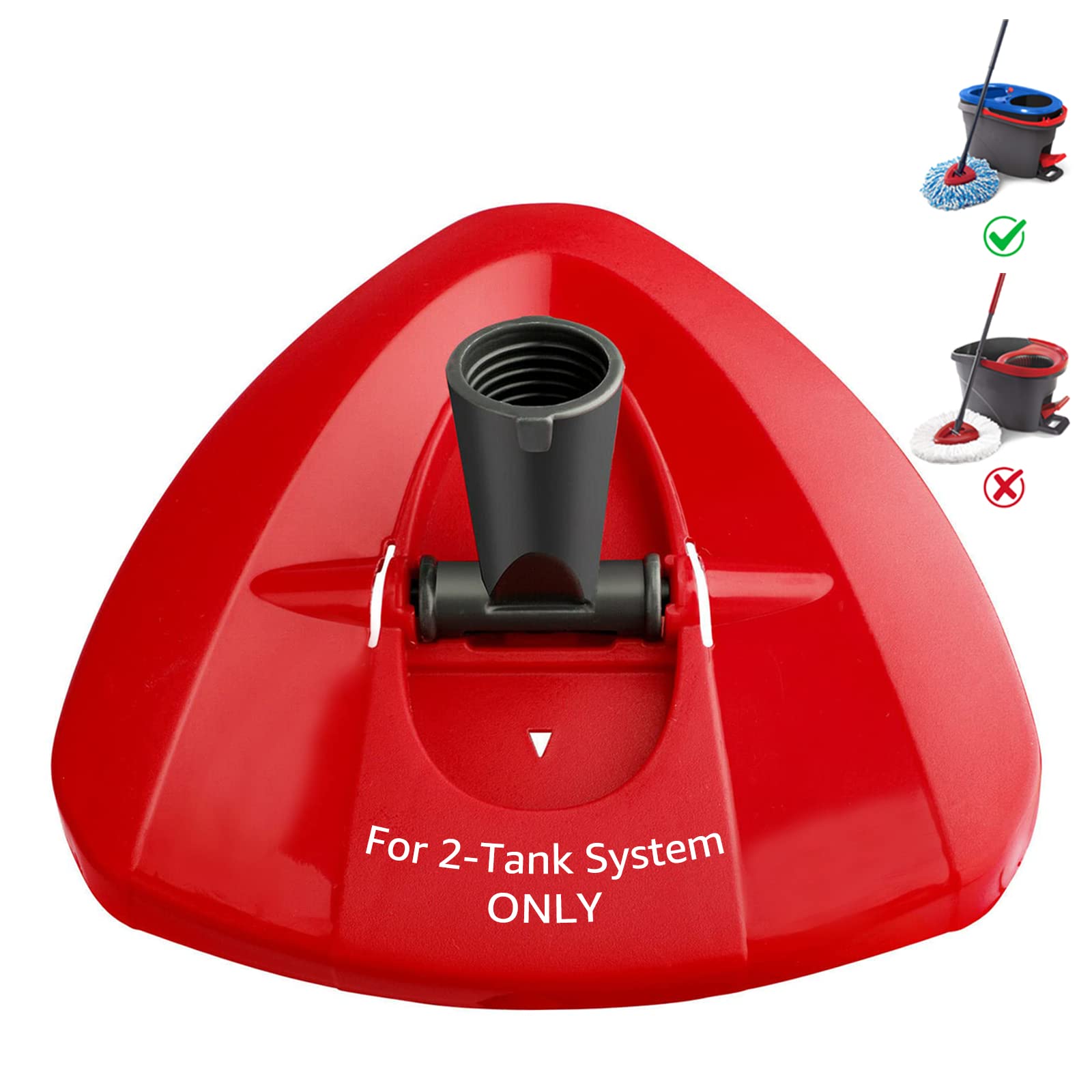 EasyWring RinseClean Spin Mop Replacement Base Part - Plastic Kit for 2-Tank System (New Version) | Perfect for Deep Cleaning Floors, Kitchens & Bathrooms