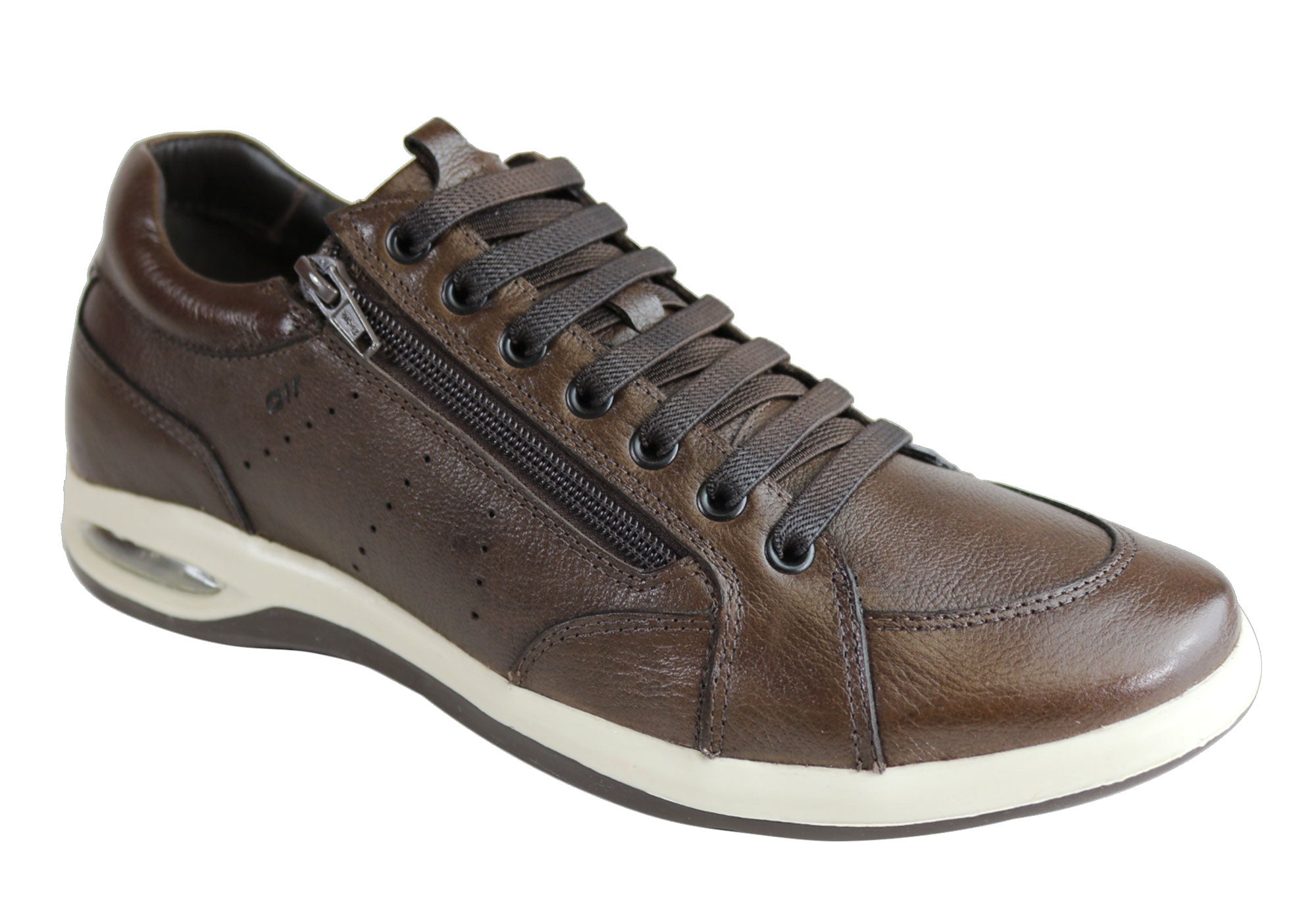 Ferricelli Harley Men's Comfortable Slip-On Casual Shoes - Brazilian Made Leather Loafers for Work, Travel & Everyday Wear