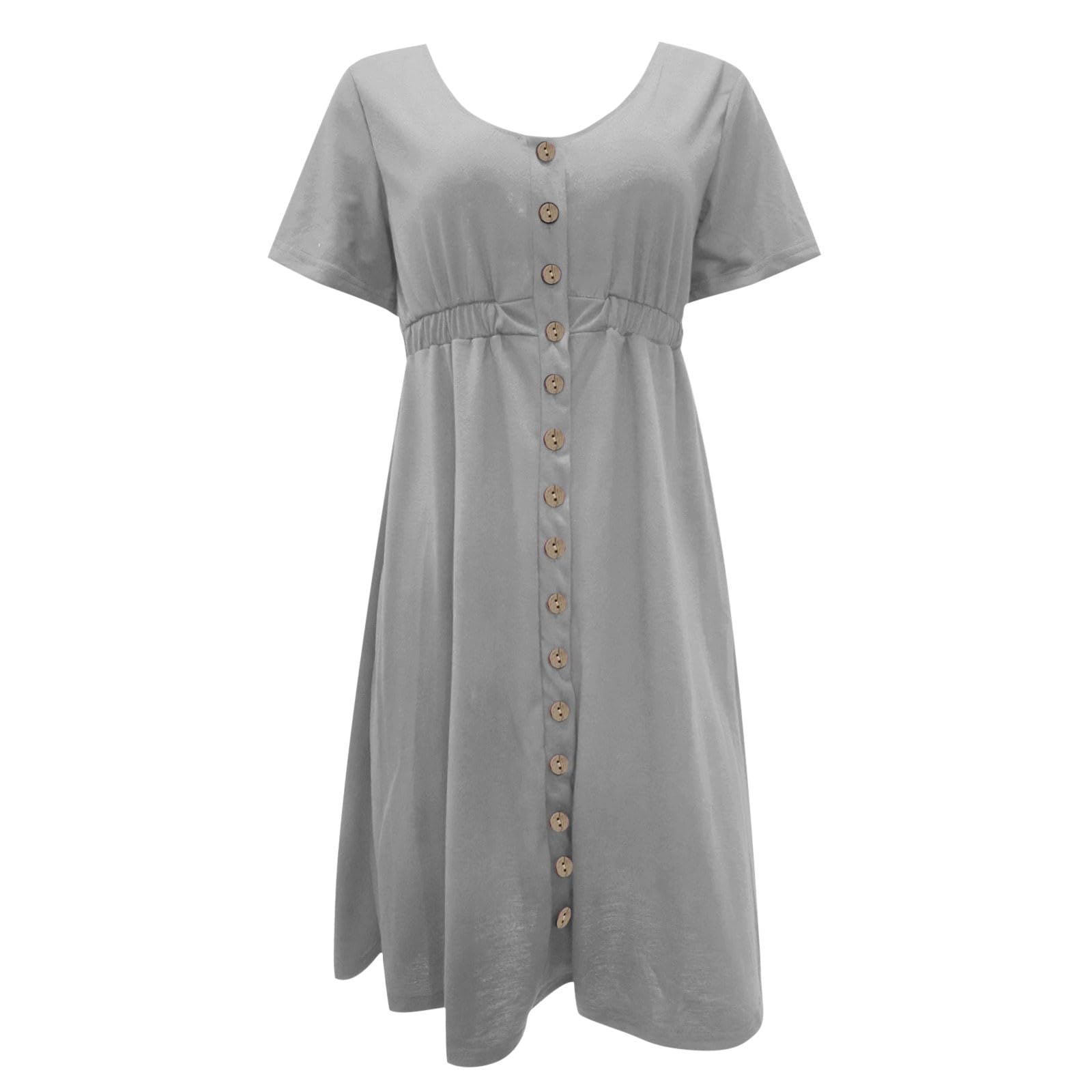 Women's Casual Summer T-Shirt Tank Dresses - Loose Short Sleeve Boho Tunic Sundress for Beach Vacation & Everyday Wear | Perfect for Outdoor Activities, Travel, and Relaxing