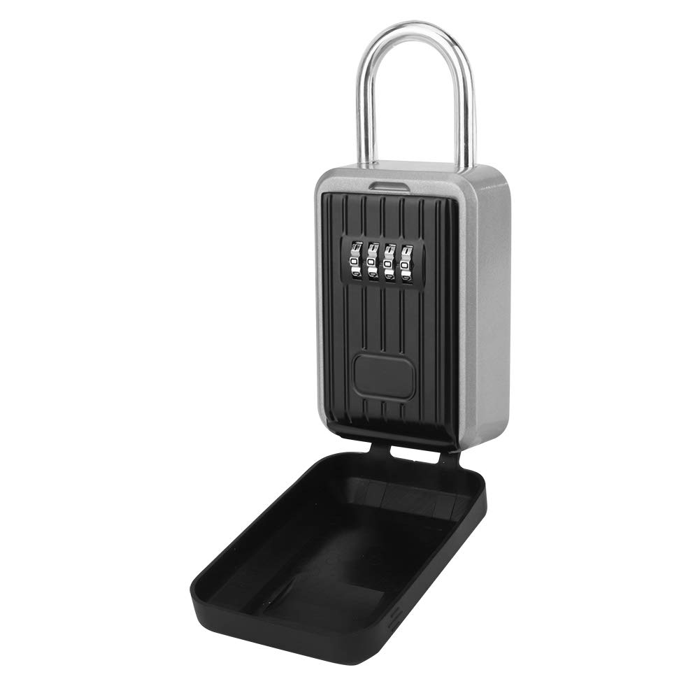 Natudeco Waterproof Wall Mounted Combination Key Lock Box - Secure Key Storage for Home, Office & Outdoor Use | Perfect for Spare Keys, Airbnb, Vacation Rentals & Emergency Access