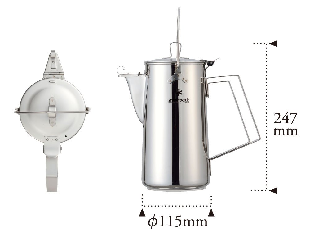 Stainless Steel Classic Tea Kettle 1.8L - Whistling Stovetop Water Boiler for Tea & Coffee - Perfect for Home, Office & Camping Use