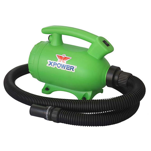 XPOWER 1000W 2-in-1 Pet Grooming Dryer & Vacuum Cleaner for Dogs Cats - Home Use & Professional Grooming Salon Equipment