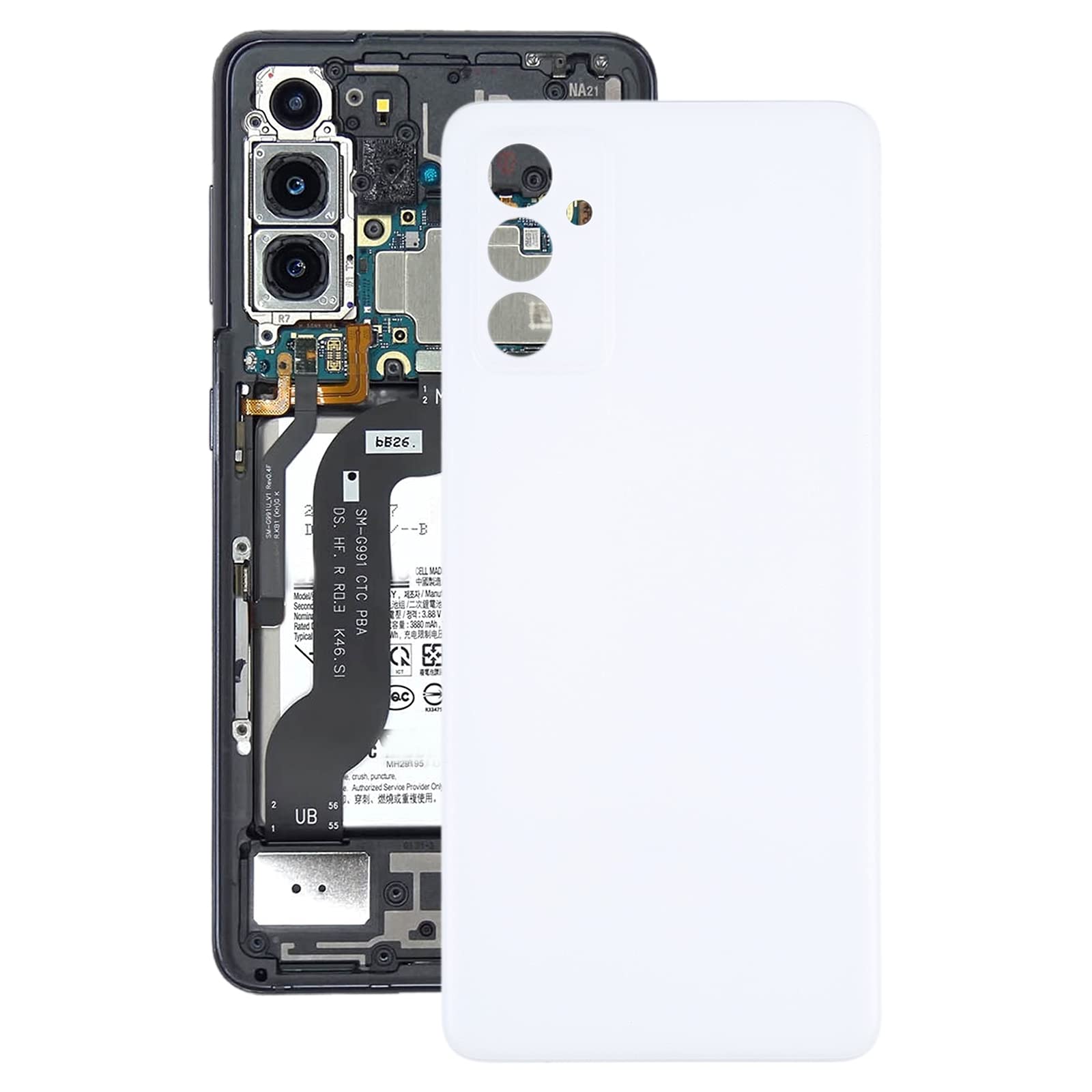 Premium Samsung Galaxy A82 Battery Back Cover Replacement - Durable Phone Case with Extended Battery Life | Perfect for Travel, Work & Everyday Use