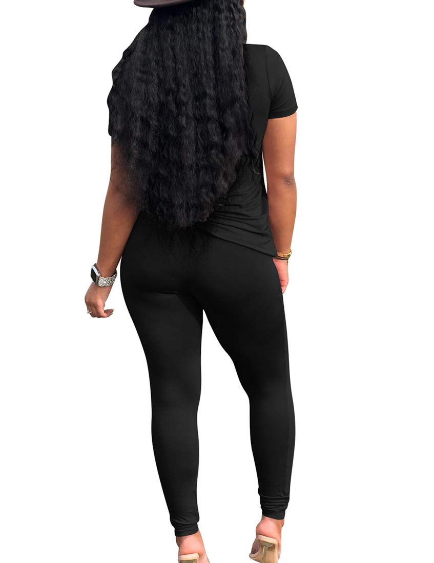 BORIFLORS Women's 2-Piece Workout Tracksuit Set - Long Sleeve Top & Jogger Legging Pants | Gym, Yoga, Running & Casual Wear