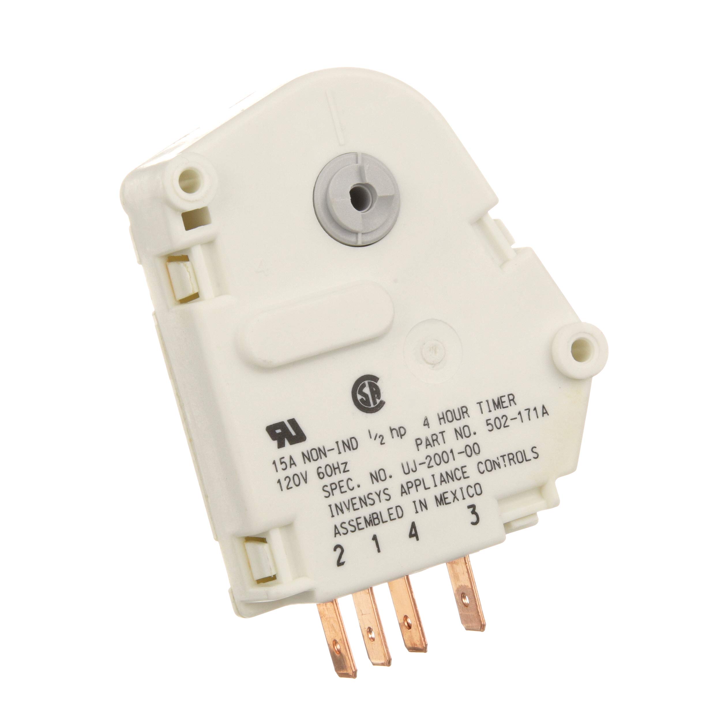 Beverage Air Equipment Compatible 502-171A Defrost Timer - Perfect for Commercial Refrigerators, Freezers, and Walk-In Coolers