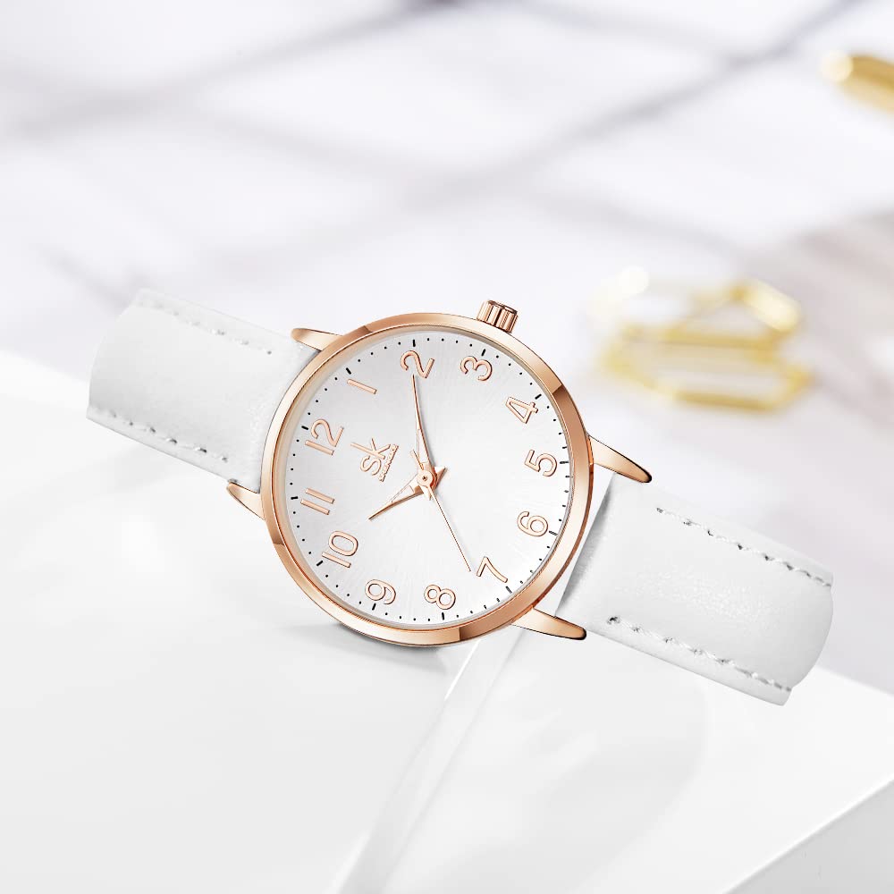 Minimalist Ultra-Thin Women's Watch - 2024 Fashion Waterproof Ladies Wristwatch, Elegant Dainty Gift for Her | Perfect for Office, Daily Wear & Special Occasions