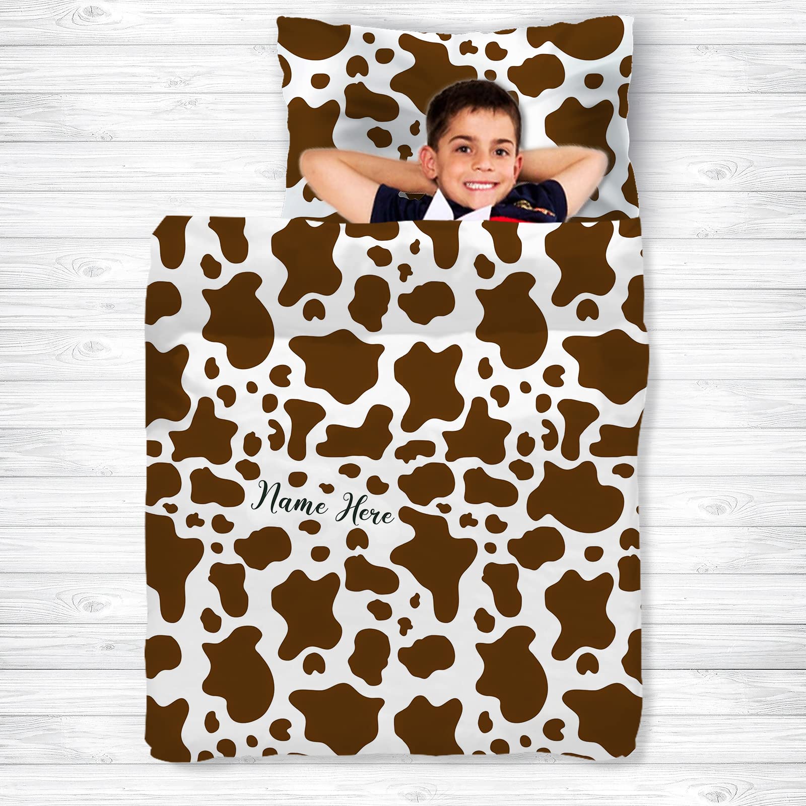 Custom Personalized Cartoon Cars Nap Mat Set with Name - Kids Sleeping Bag & Toddler Bed Mattress for Boys & Girls - Daycare, Preschool, Kindergarten Sleep Sack for Nap Time & Travel