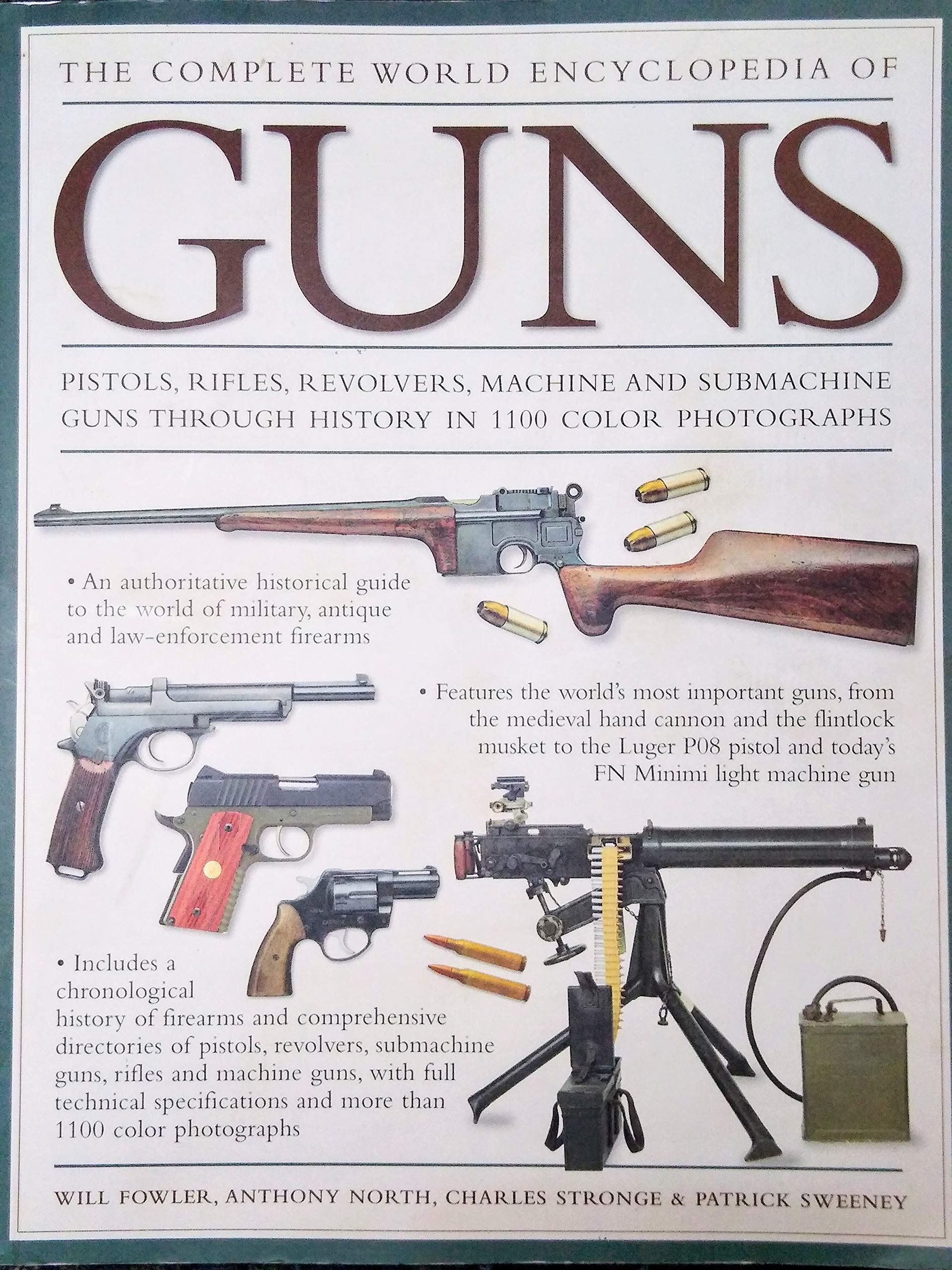Illustrated World Encyclopedia of Guns - Comprehensive Guide to Firearms History, Models & Specifications | Perfect for Collectors, Historians & Shooting Enthusiasts