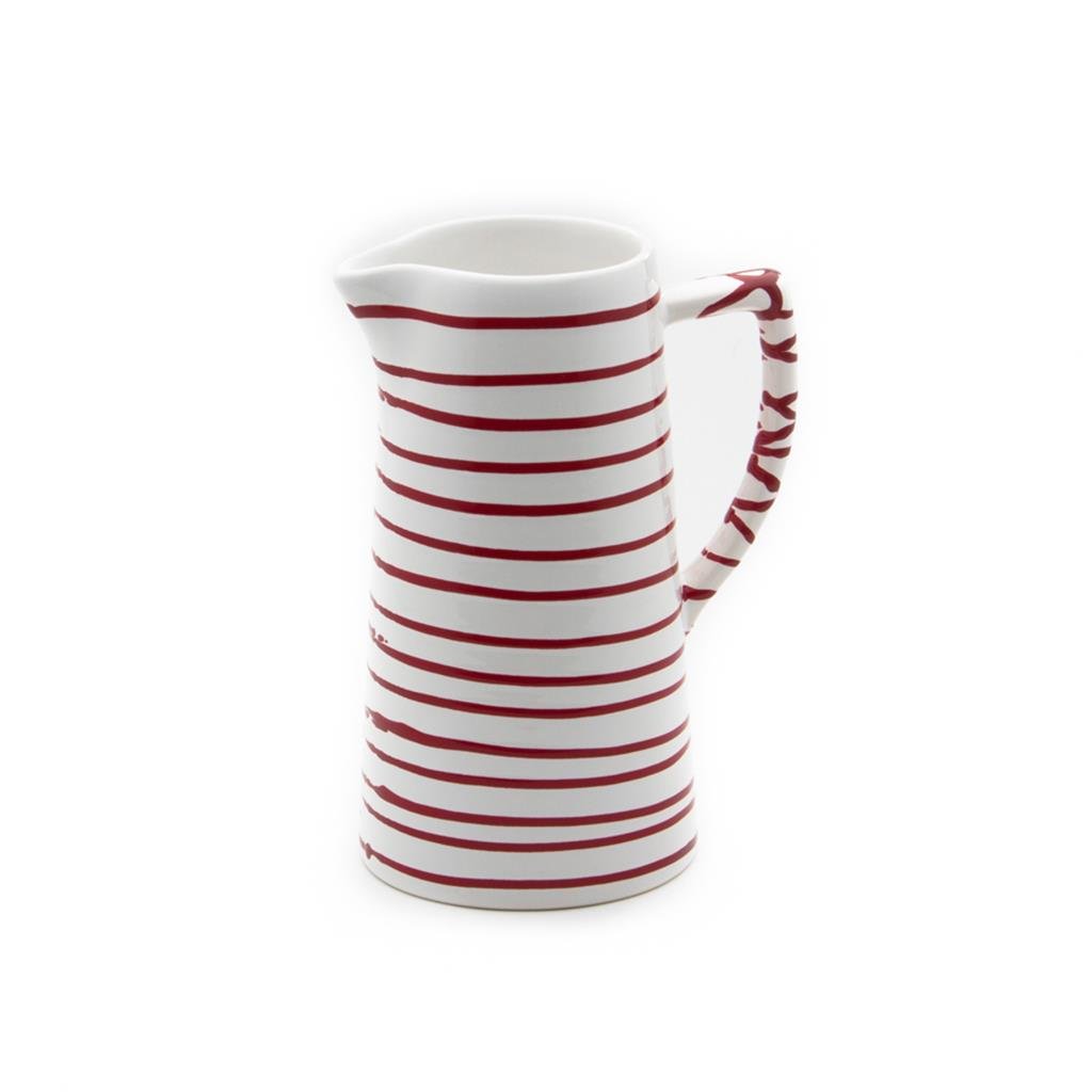 Premium 40.6 oz Red Flame Design Water Jug - Handcrafted in Austria - Perfect for Camping, Hiking & Outdoor Adventures