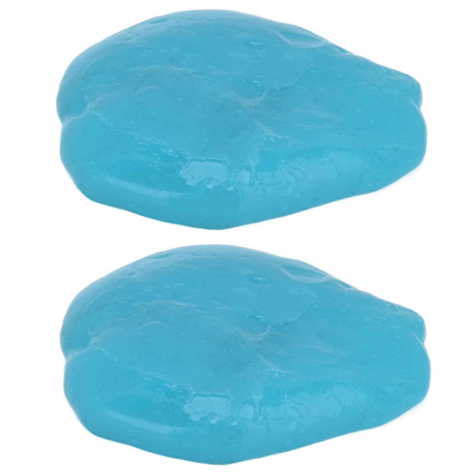 HASAKI 2 Pack Car Vent & Electronics Cleaning Gel - Dust Remover for Keyboard, Phone, Laptop, Air Vents - Reusable Sticky Putty for Home, Office & Car Interior Cleaning