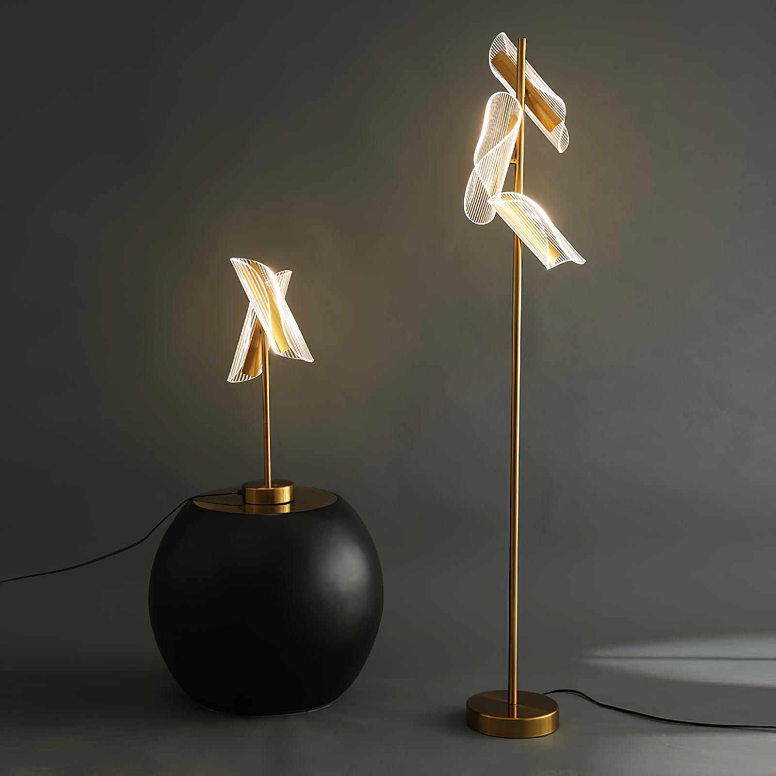Modern Flame Floor Lamp - Adjustable LED Standing Light for Living Room, Bedroom & Office - Warm White & Cool White Lighting Modes - Perfect for Reading, Relaxing & Decorating