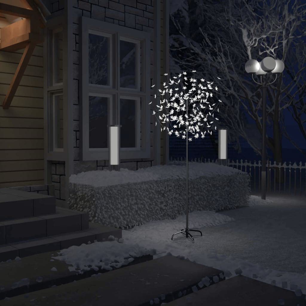 200 LED Cherry Blossom Christmas Tree - 70.9
