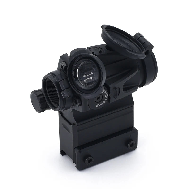 EVOLUTION GEAR Tactical M5b RDS Red Dot Sight Reflex Scope with LRP, BCM & LEAP QD Mount - Full Markings for Hunting, Airsoft & Tactical Shooting | Perfect for Outdoor Adventures, Range Training & Competitive Shooting