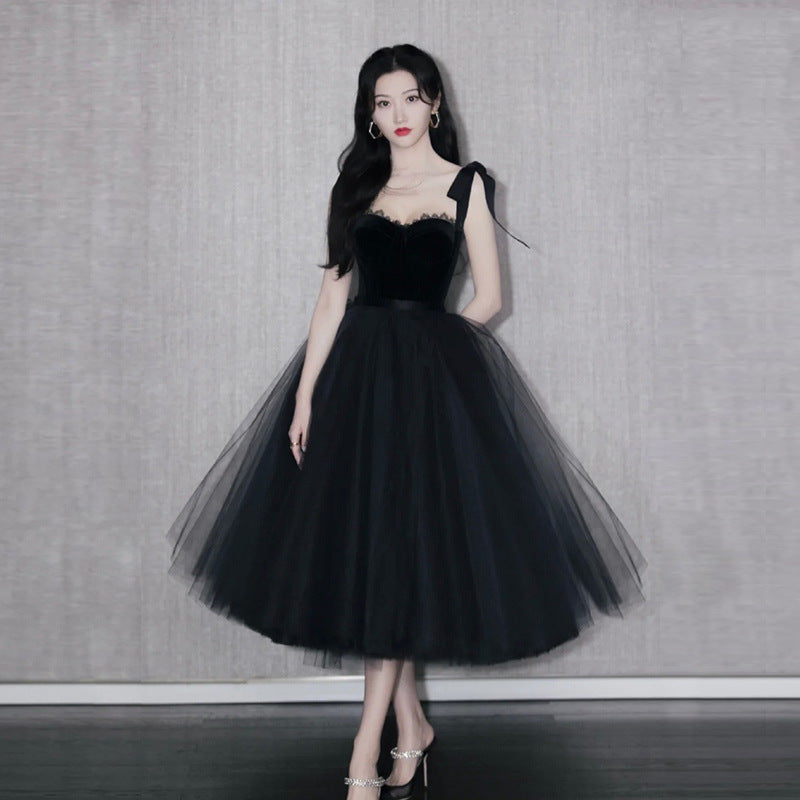 Elegant Black Tulle Homecoming Dress with Sweetheart Neckline - Short Prom Dress for Teens & Juniors - Perfect for Dances, Parties, and Special Occasions