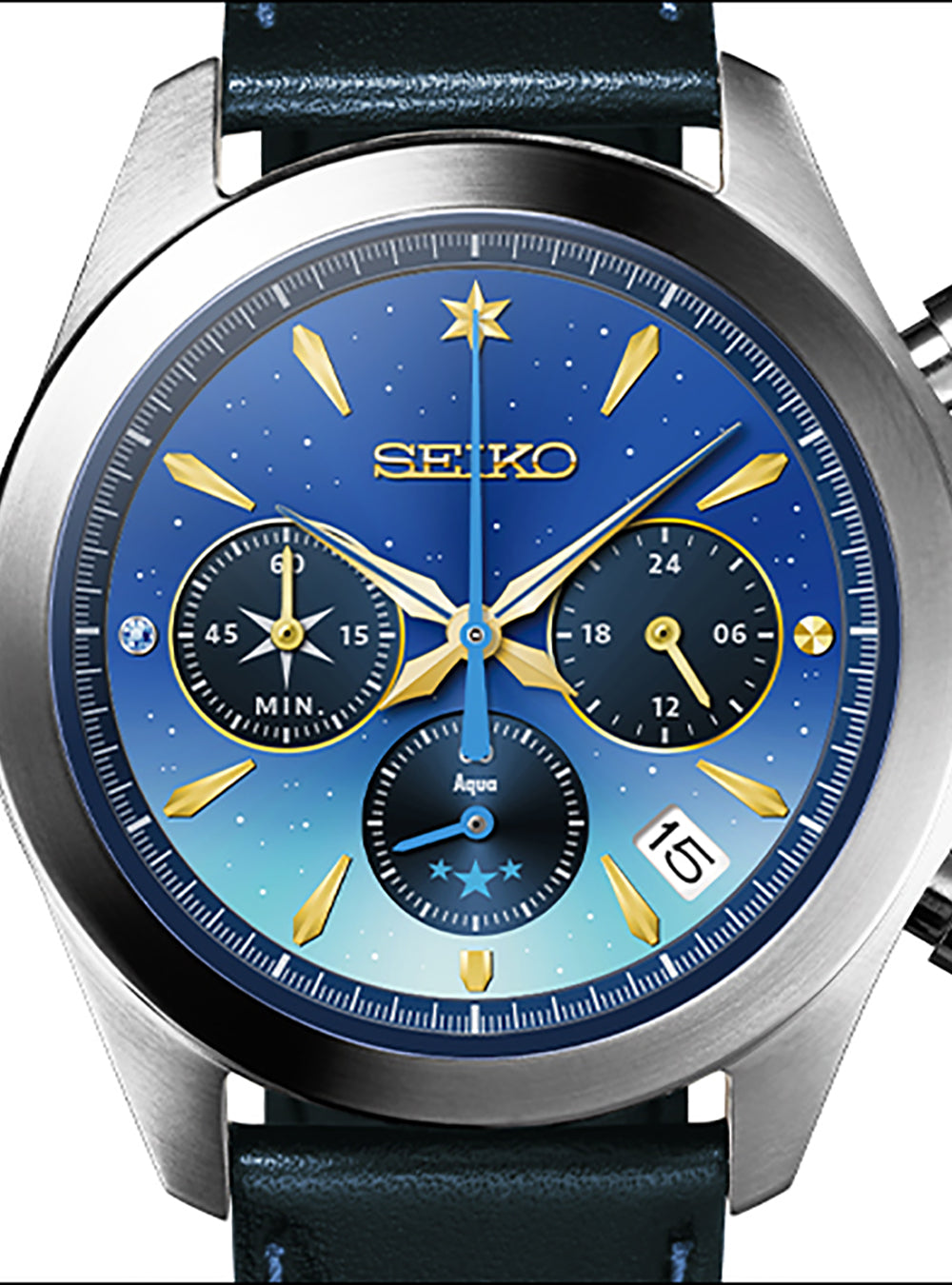 OSHI NO KO × SEIKO Limited Edition Collaboration Watch - Japan Made - Perfect for Anime Fans & Collectors - Ideal for Cosplay, Gifting & Special Occasions