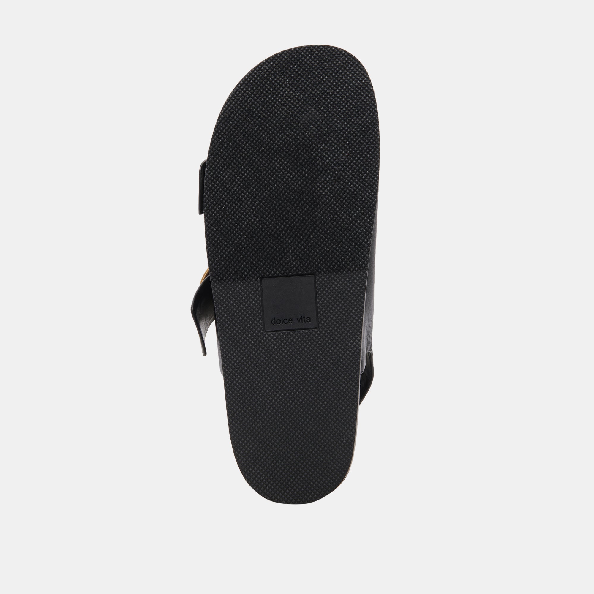 STARLA Women's Black Leather Sandals - Comfortable & Stylish Casual Footwear for Summer, Beach, and Everyday Wear