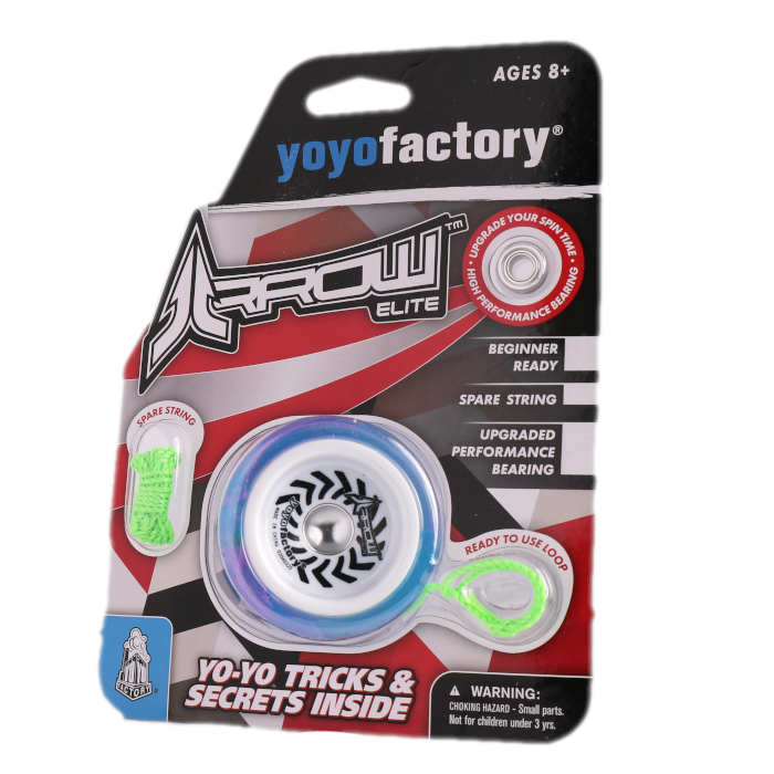 YoYoFactory Arrow Professional Yo-Yo for Beginners & Advanced Players - Perfect for Tricks, Competitions & Fun Outdoor Play