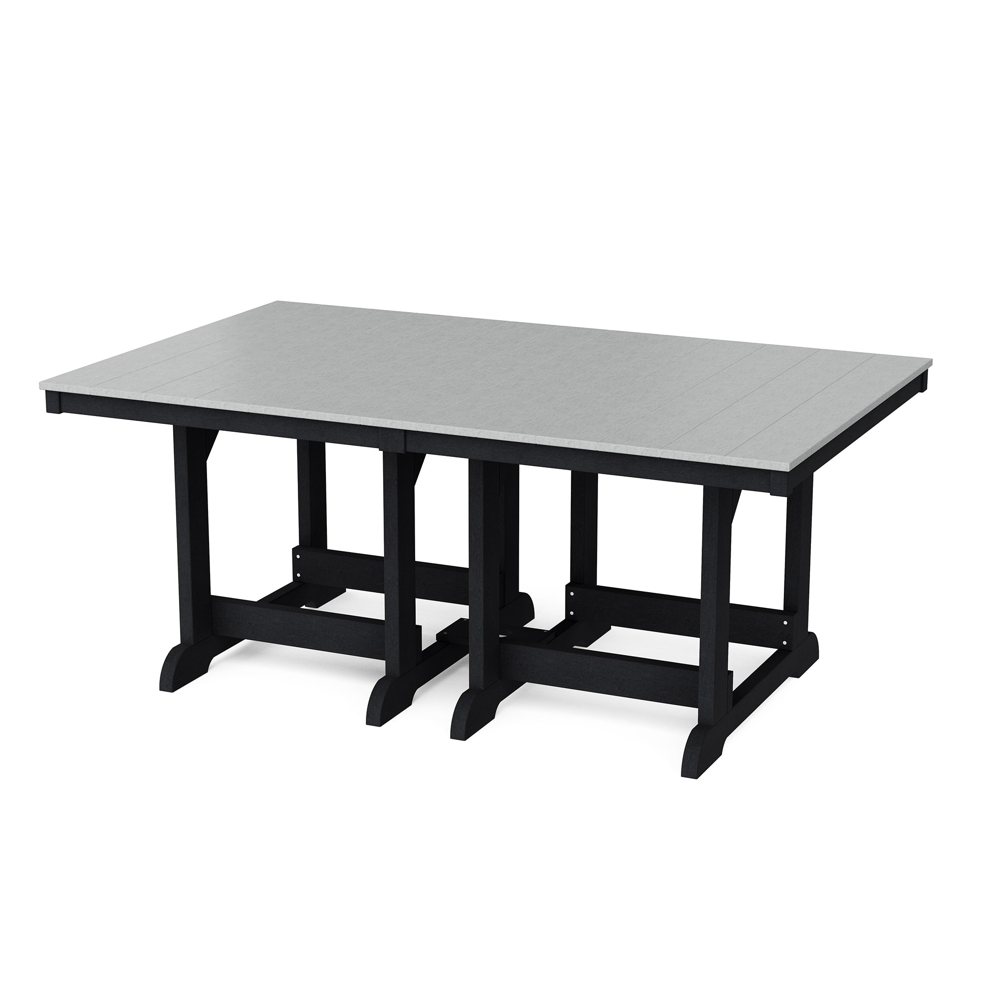 Heritage 44x72 Inch Solid Wood Dining Table - Rustic Farmhouse Style for Kitchen, Dining Room & Outdoor Entertaining