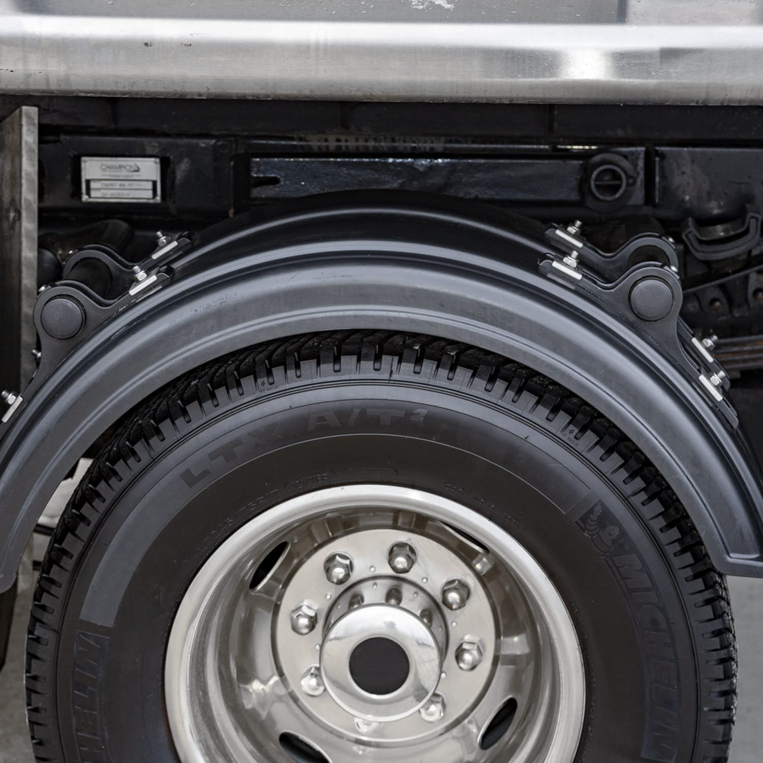 Buyers Products 8591000 Polymer Fender Mounting Kit - Heavy Duty Truck & Trailer Accessories for Secure Side Protection | Perfect for Semi Trucks, Commercial Vehicles & RV Trailers
