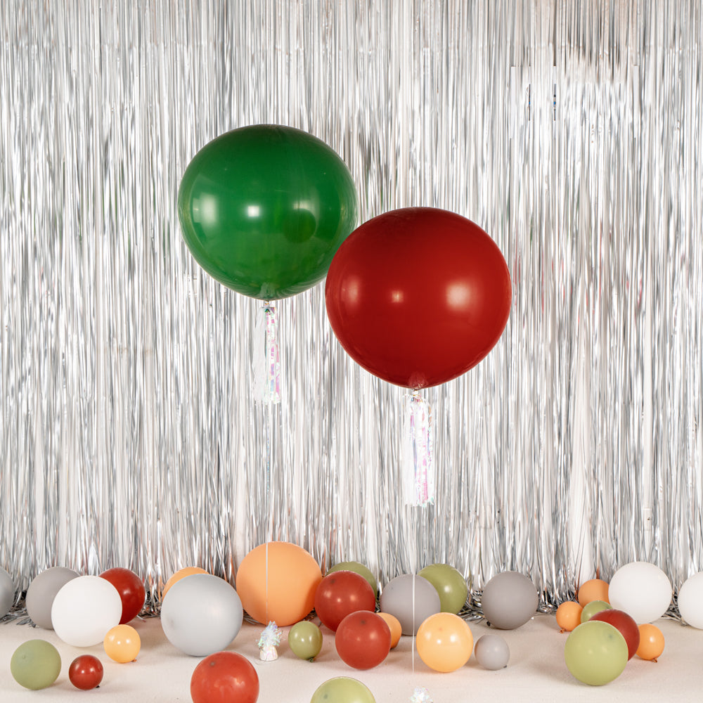 Balloonify Pomegranate Red Latex Balloons - Pack of 10 (36 Inch) for Birthday Parties, Baby Showers & Wedding Decorations