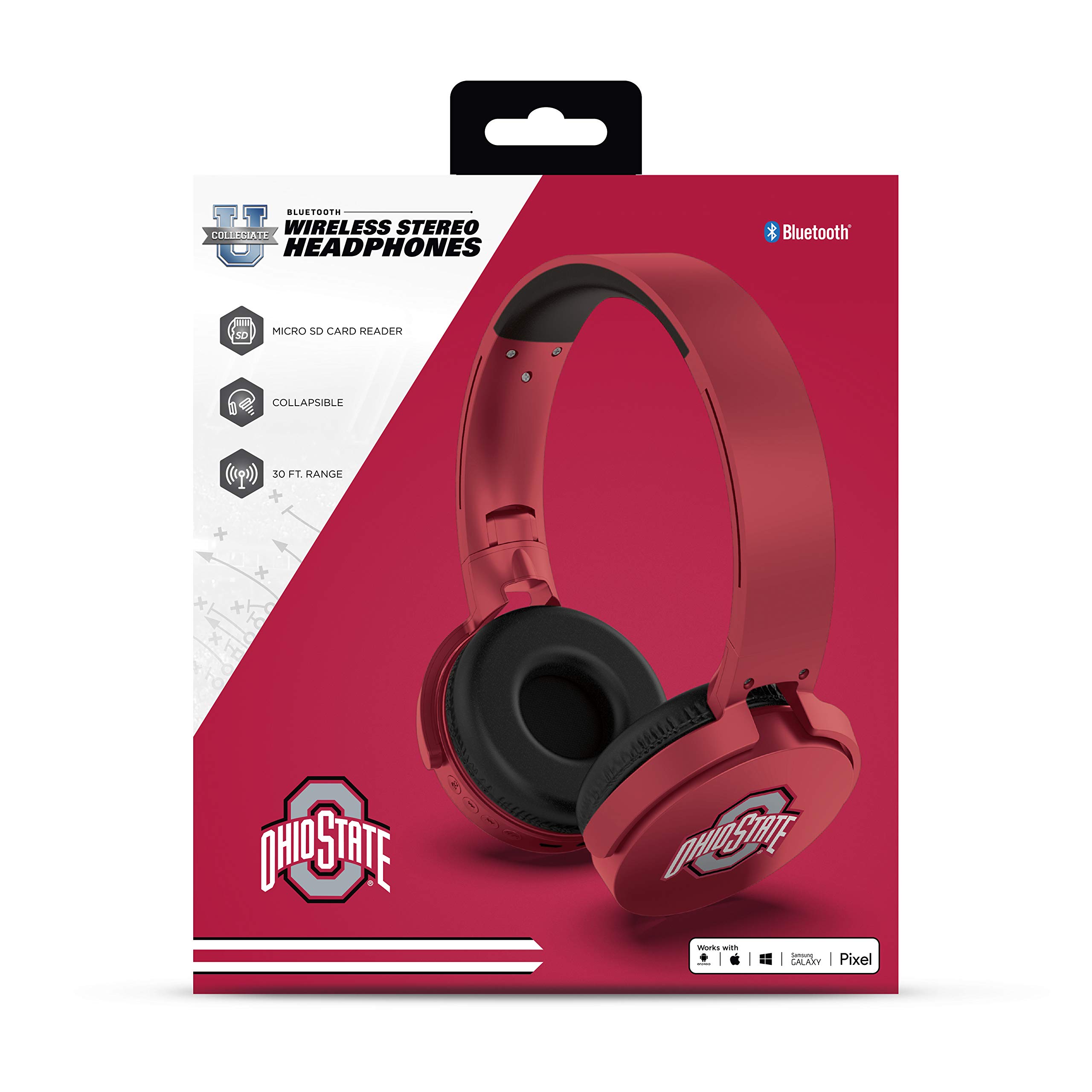 SOAR NCAA Wireless Bluetooth Headphones - Noise Cancelling, 30H Playtime, HD Sound for Sports, Workouts & Travel - Perfect for College Students & Sports Fans
