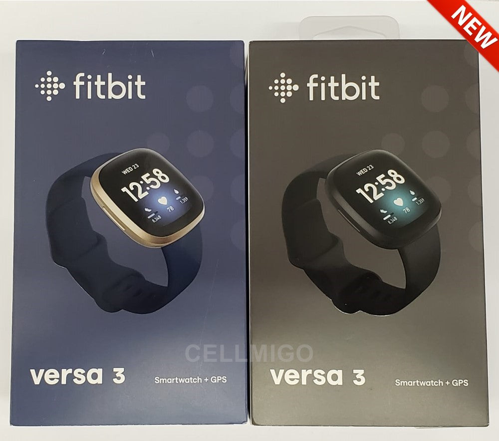 Fitbit Versa 3 Smart Watch with Alexa Built-in, Heart Rate Monitor, GPS & Sleep Tracking - Perfect for Fitness Enthusiasts & Active Lifestyles
