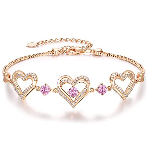 Rose Gold Plated Brass-10-Oct.