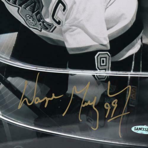 Wayne Gretzky Autographed Los Angeles Kings Framed 24x16 Acrylic Stick Shadow Box - Limited Edition 199/Upper Deck - Perfect for Hockey Fans & Sports Memorabilia Collectors